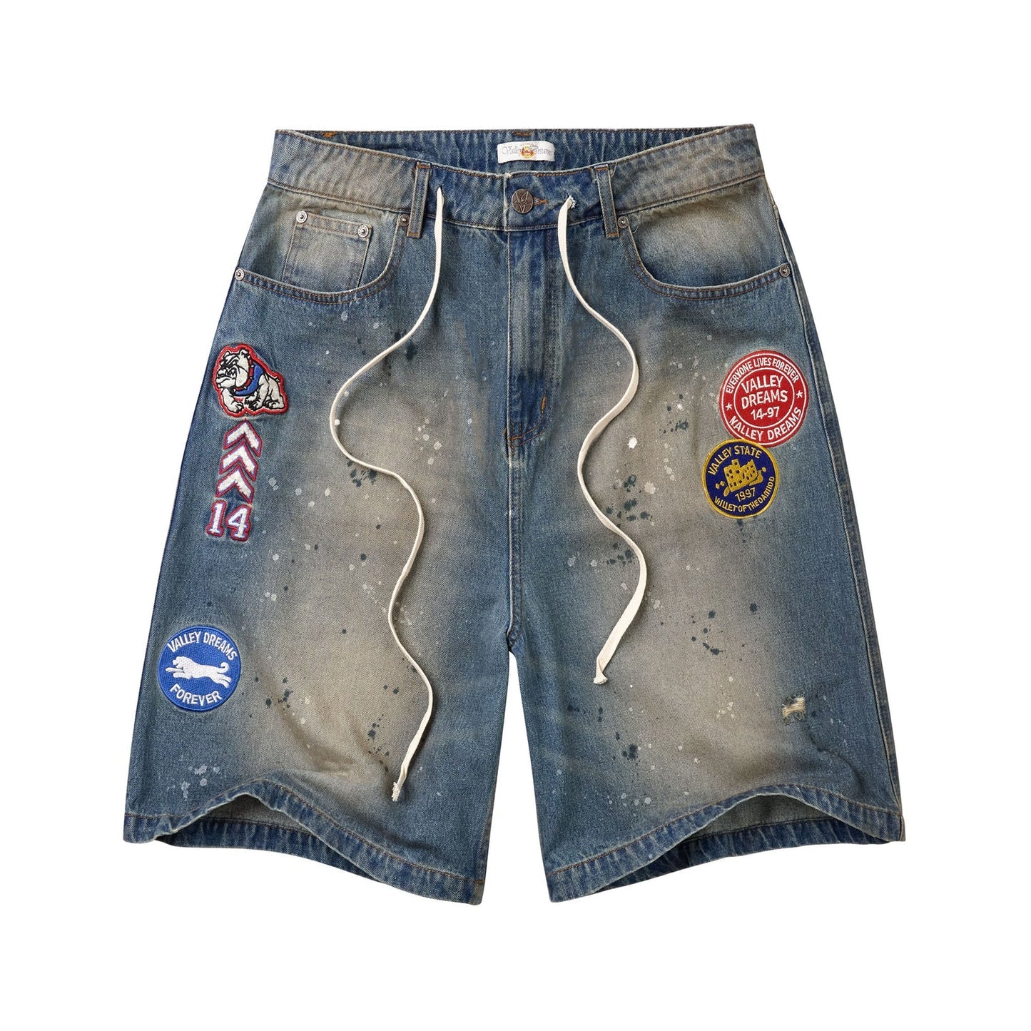 Vale Forever Paradise Jorts Mid Wash