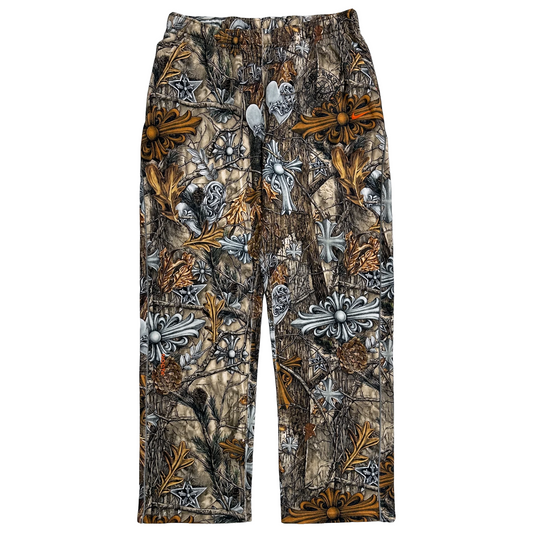 Chrome Hearts x Nike x NOCTA Multi Logo Horseshoe Sweatpants Camo