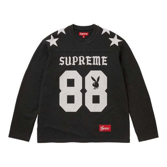 Supreme®/Playboy® L/S Football Top Black