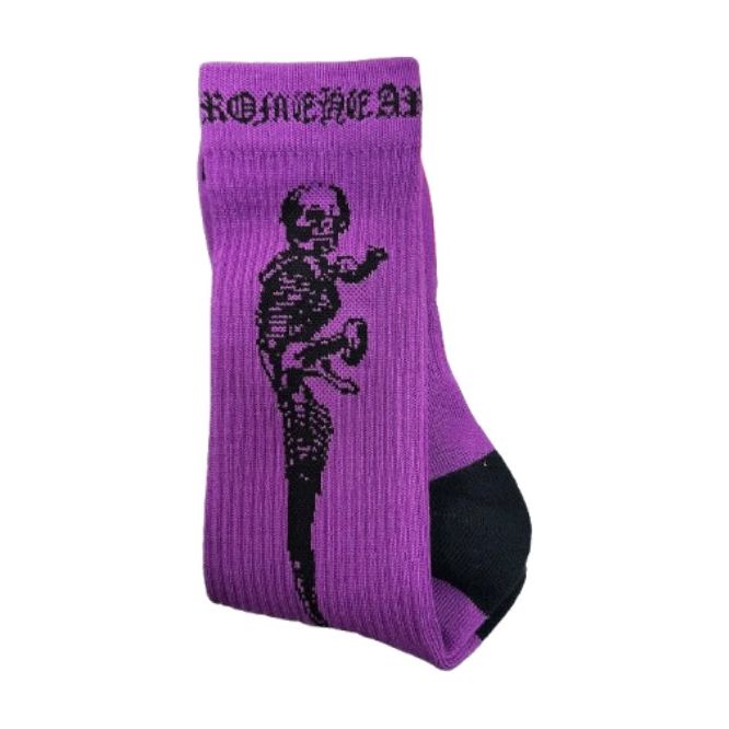 Chrome Hearts FOTI Socks Purple