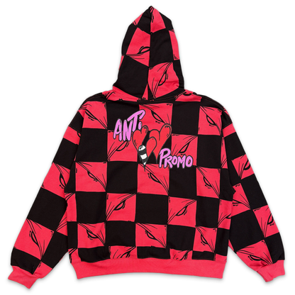 Matty Boy Anti Promo 99 Eyes Hoodie Red/Black