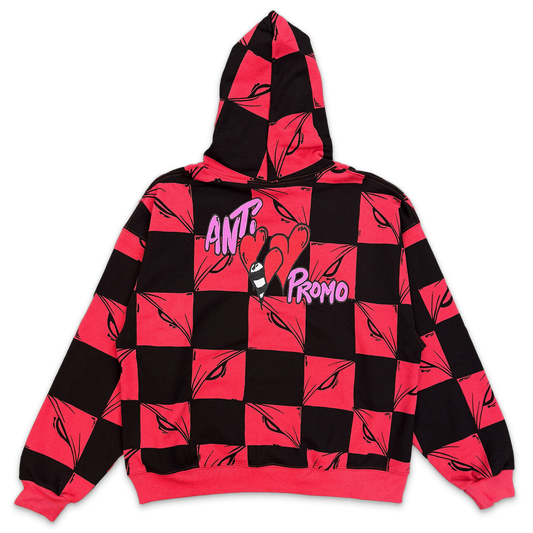 Matty Boy Anti Promo 99 Eyes Hoodie Red/Black