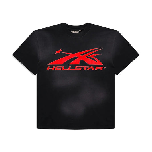 Hellstar Sports Core Gel Logo T-Shirt Black/Red