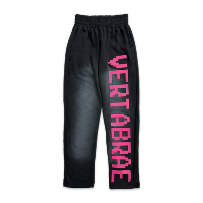Vertabrae C-2 Sweatpants Black/Pink/Blue