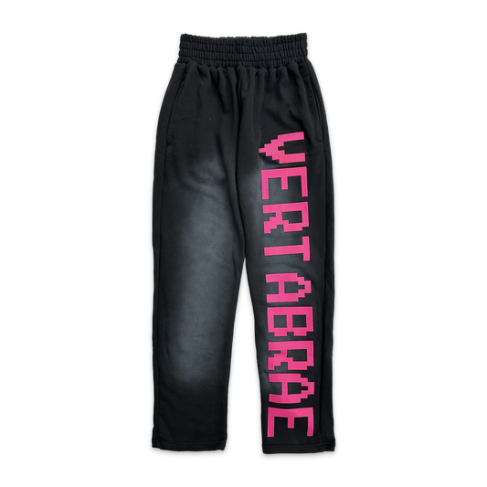 Vertabrae C-2 Sweatpants Black/Pink/Blue
