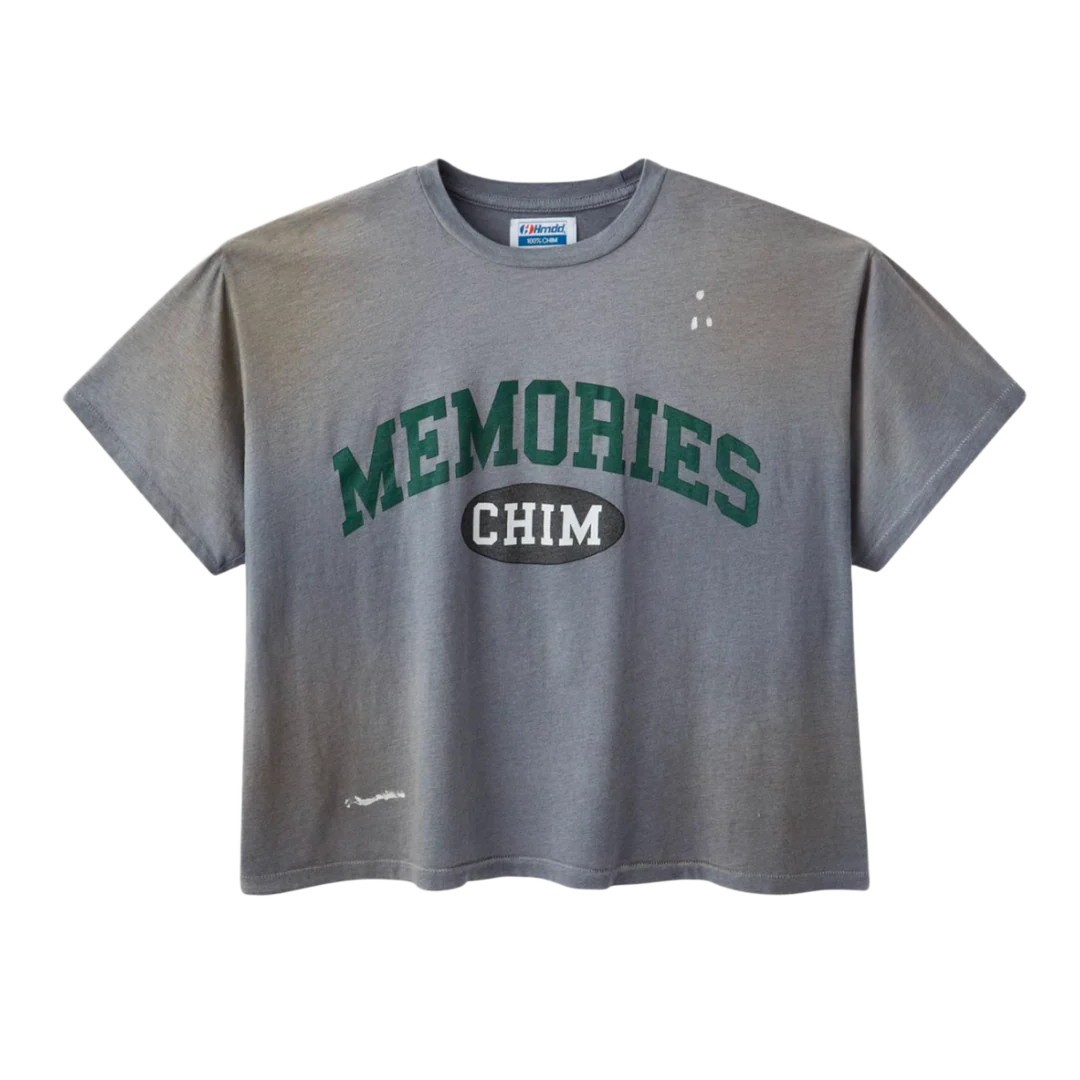 HMDD College Tee Heather Grey
