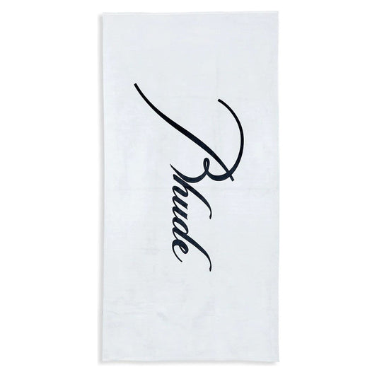 RHUDE Cursive Logo Towel