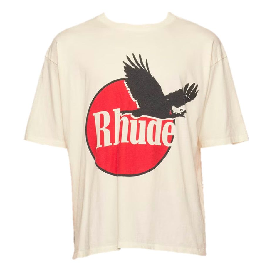 Rhude Eagle Logo Tee Off-White (SSENSE Exclusive)