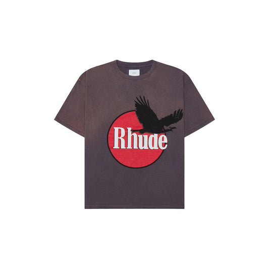 Rhude Eagle Logo Tee Vintage Grey