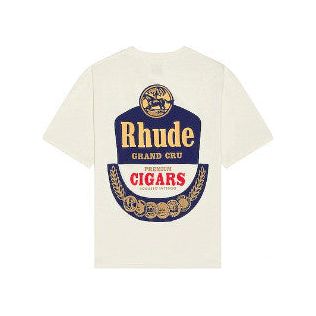 Rhude Grand Cru Tee Vintage White