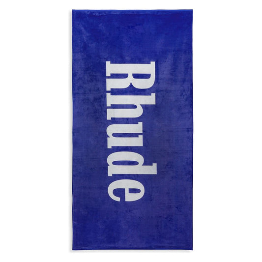 RHUDE Logo Towel Blue