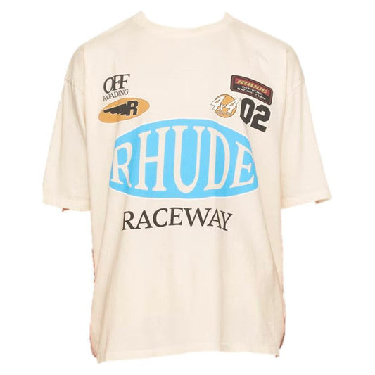 Rhude Raceway Tee Vintage White (SSENSE Exclusive)