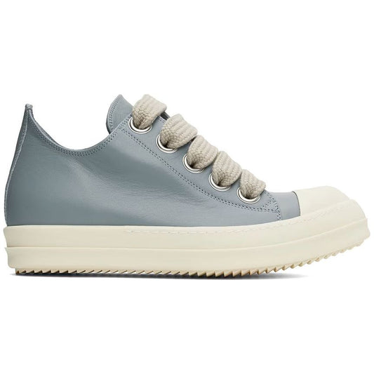 Rick Owens Porterville Jumbo Laced Low Sneakers Pale Blue/Pearl/Milk