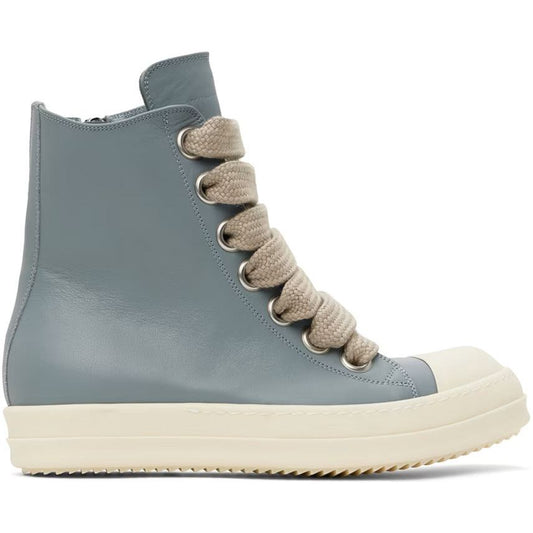 Rick Owens Porterville Jumbo Laced High Sneakers Pale Blue/Pearl/Milk