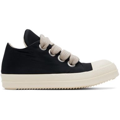 Rick Owens DRKSHDW Jumbo Laced Puffer Low Sneakers Black/Pearl/Milk