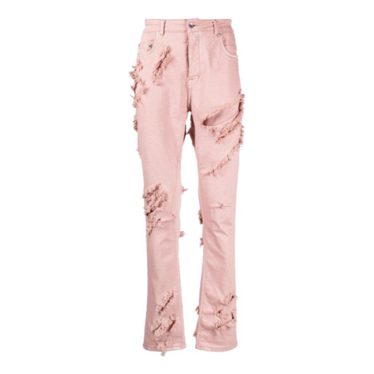 RICK OWENS DRKSHDW Detroit-Cut Jeans Faded Pink