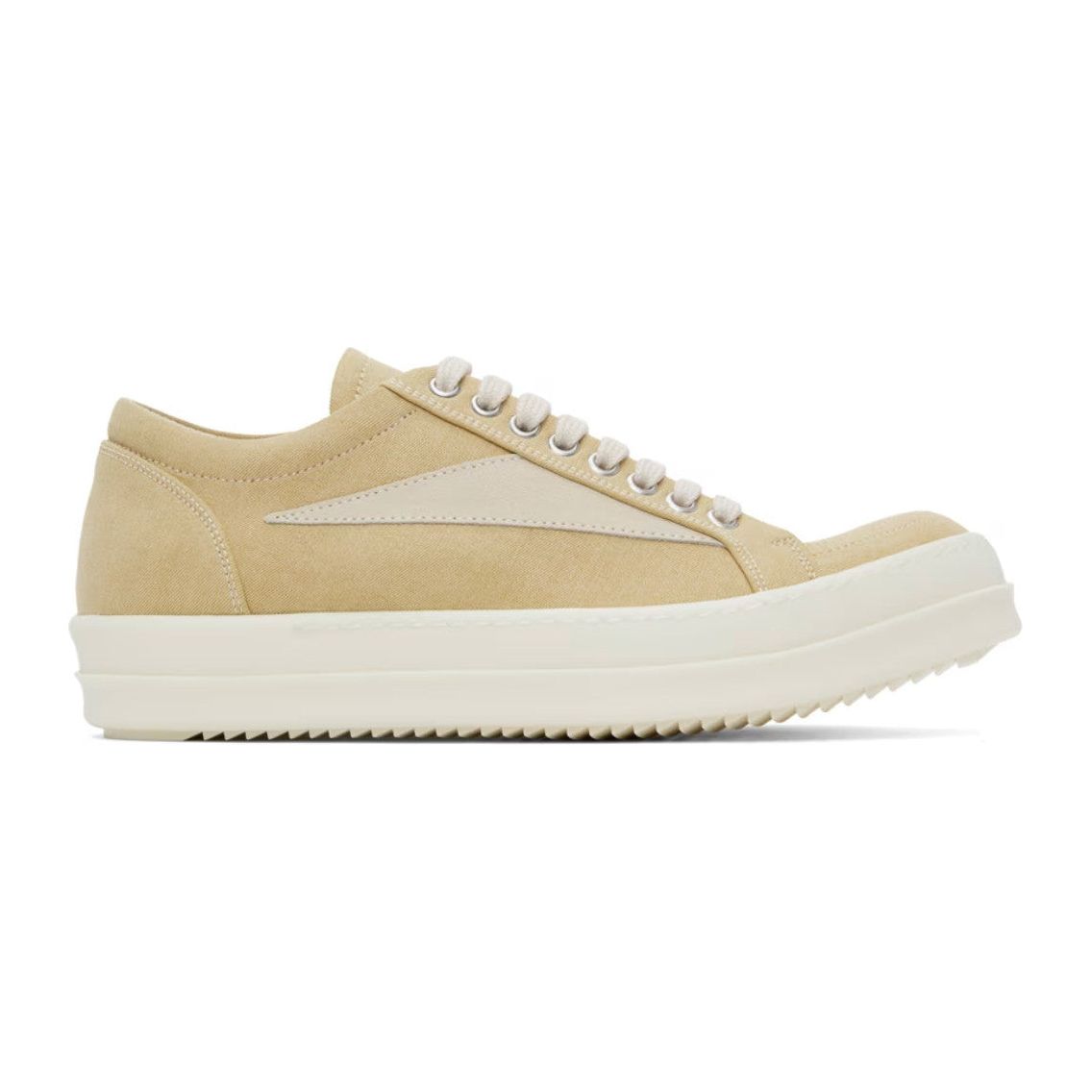 RICK OWENS DRKSHDW Yellow Vintage Sneakers