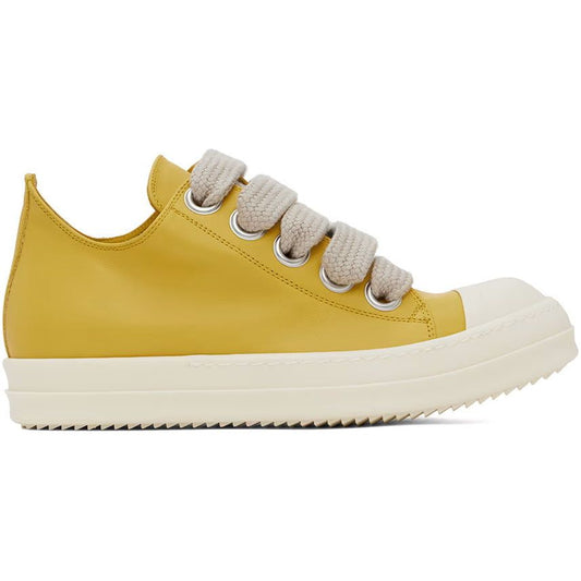 Rick Owens Porterville Jumbo Laced Low Sneakers Lemon/Pearl/Milk/Milk