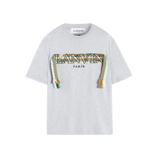 Lanvin Classic Curb T-Shirt Light Grey