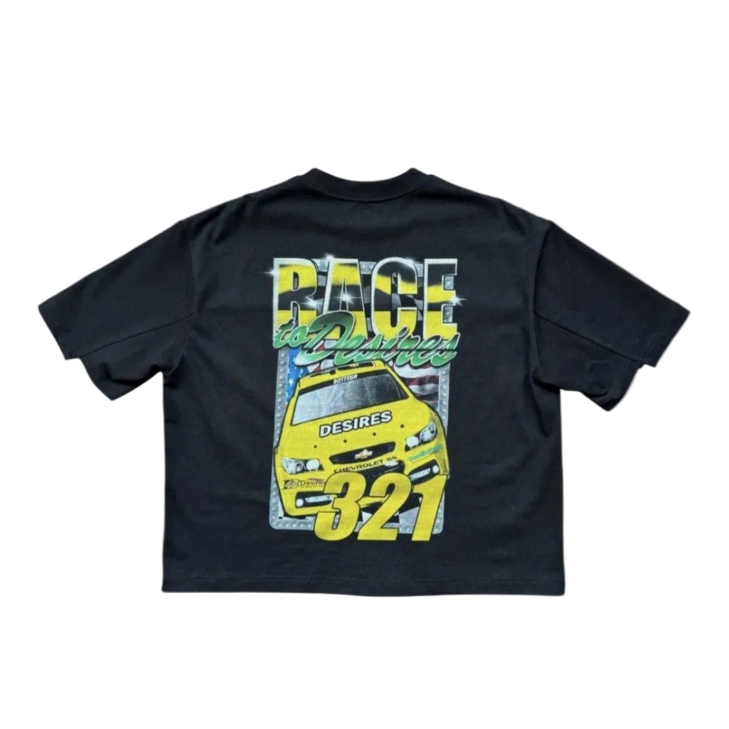 Bottega Desires Racing Tee Black