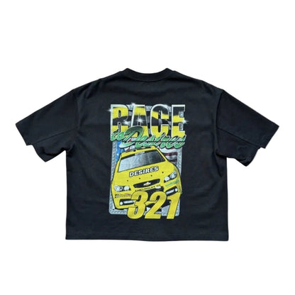 Bottega Desires Racing Tee Black