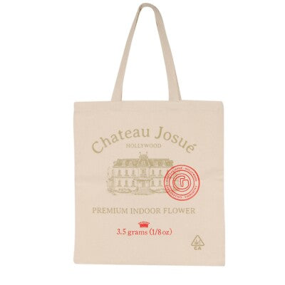 Gallery Dept. Chateau Josue Premium Indoor Flower Canvas Tote Bag Beige