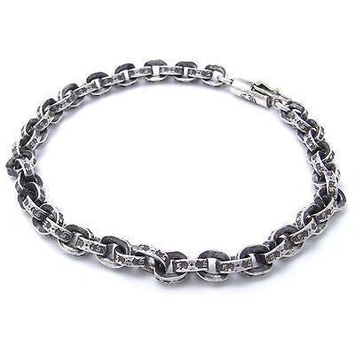 Chrome Hearts Silver Paper Chain Bracelet