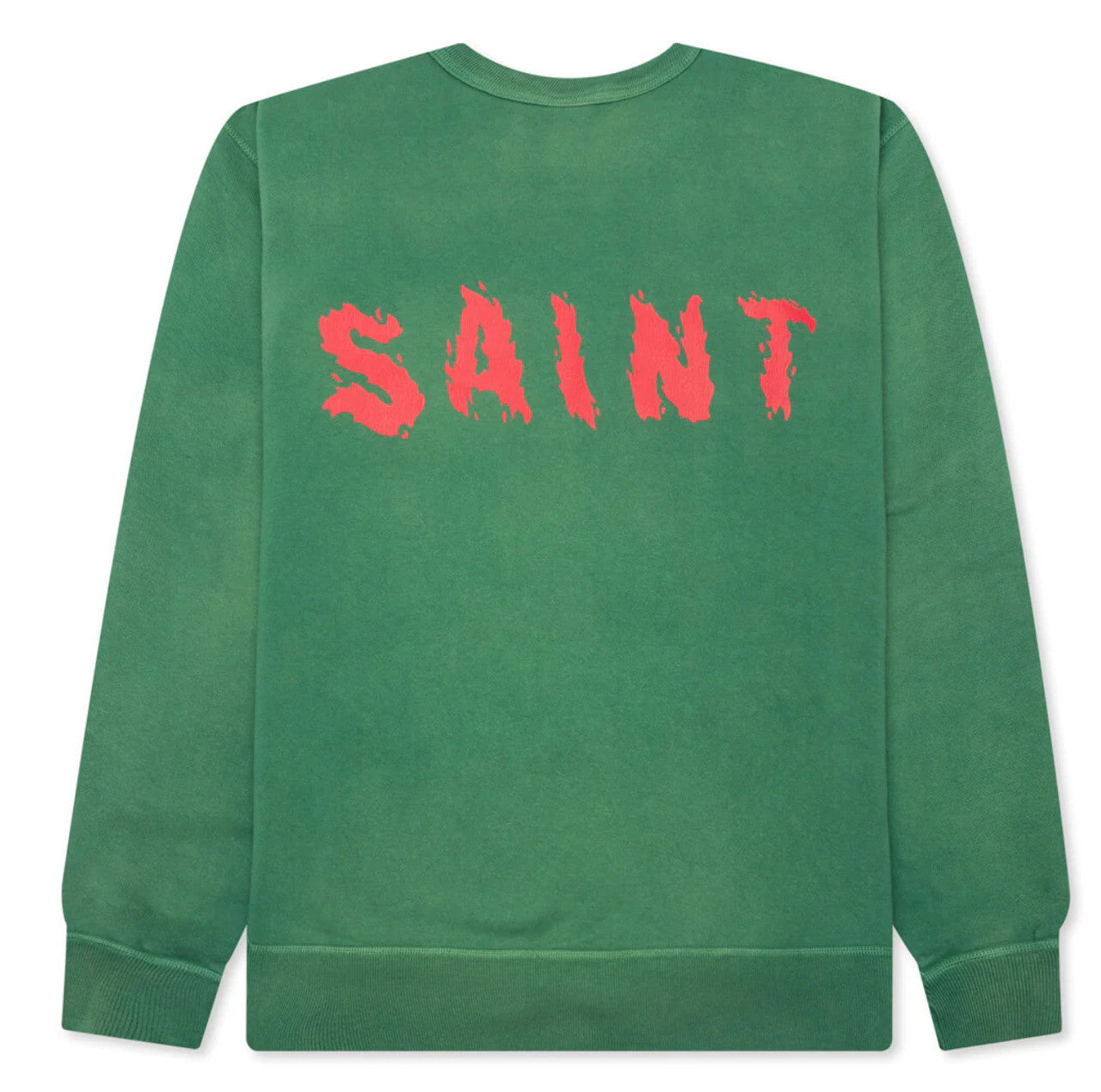 SAINT M××××××  Printed Cotton-Jersey Sweatshirt