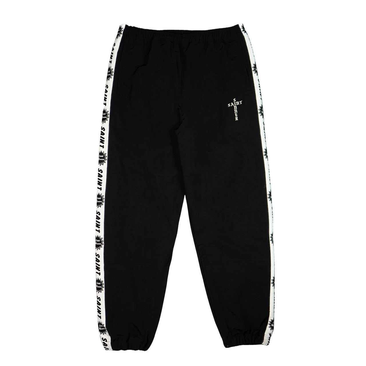 Saint Michael Side Tape Track Pants Black