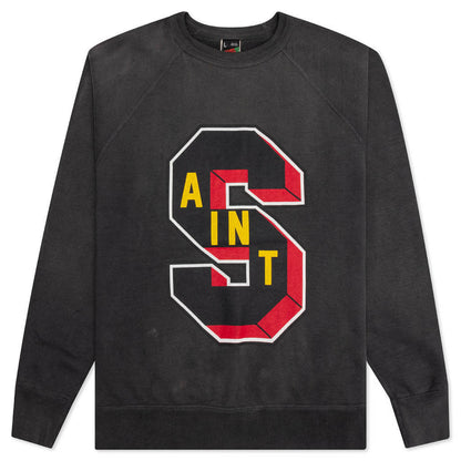 Saint Michael x Denim Tears Saint Crewneck Black