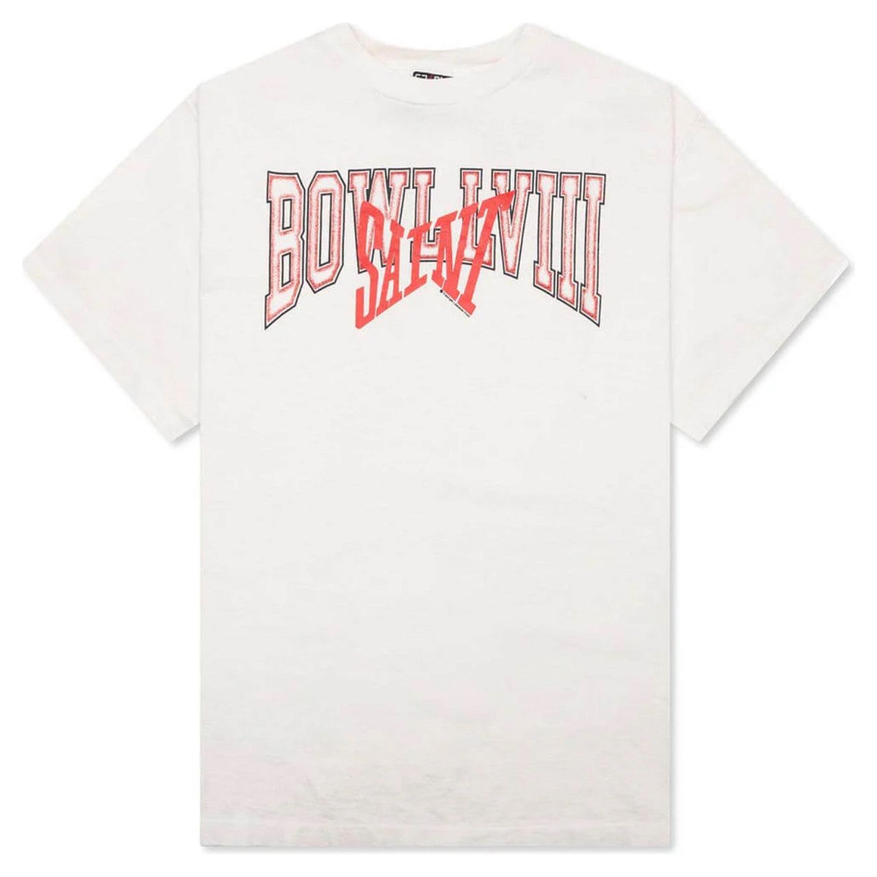 Saint Michael x Feature Saint Bowl S/S Tee White