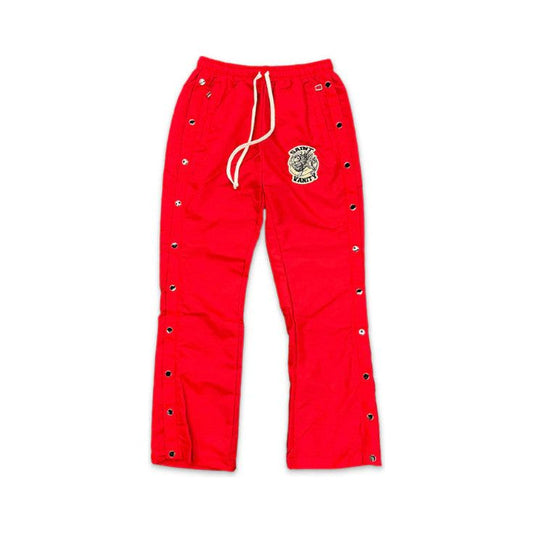 Saint Vanity Nylon Track Pants Red