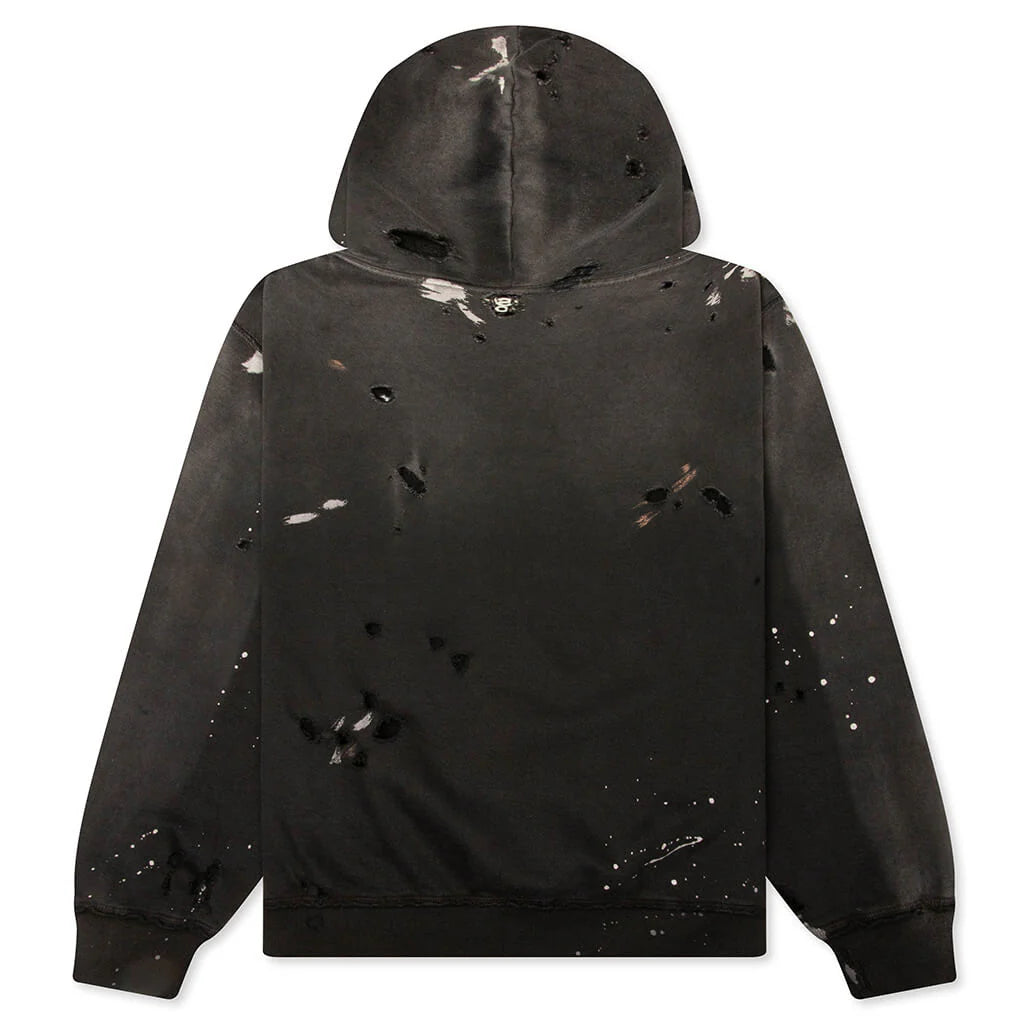 Satoshi Nakamoto Luke Fleece Hoodie Black