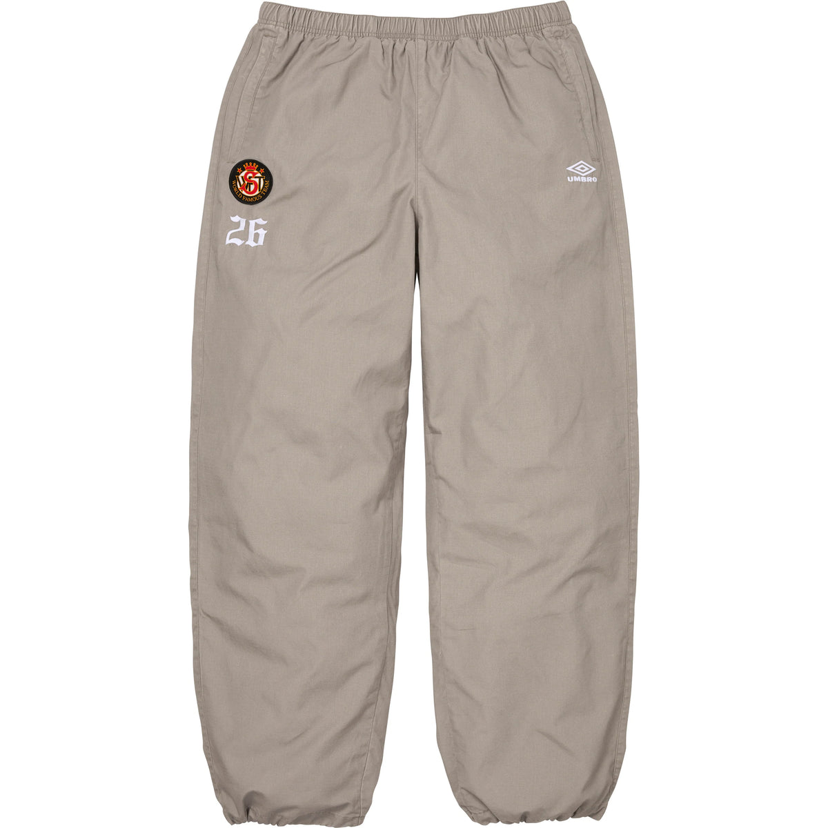 Supreme x Umbro Cotton Ripstop Track Pant Grey