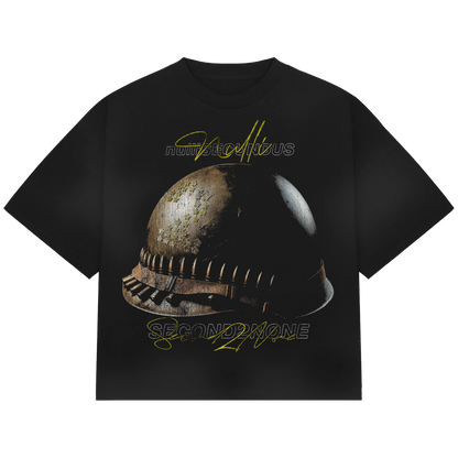 Nulli Helmet Tee Faded Black