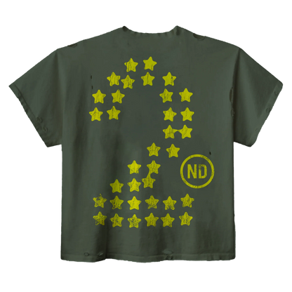 Nulli Broken Homme V2 T-Shirt Olive
