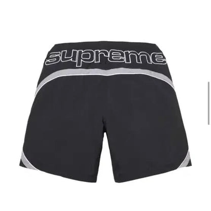 Supreme Paneled Water Short Black