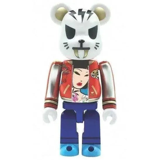 Bearbrick ActionCity x Tokidoki Electric Tiger 1000%