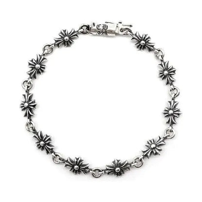 Chrome Hearts Silver Tiny E Bracelet