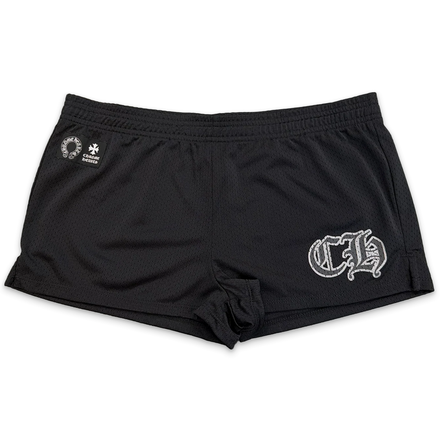 Chrome Hearts Stadium Mesh Shorts Black (Women's)