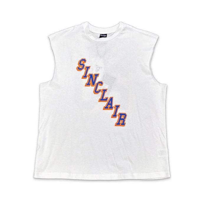 Sinclair Hockey Muscle Tee White