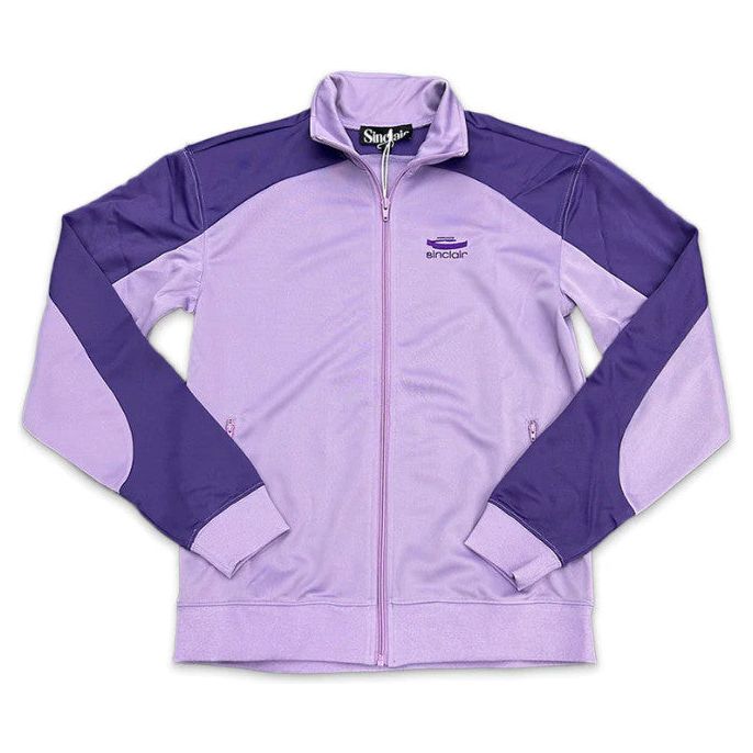 Sinclair 3D Logo Track Jacket Purple