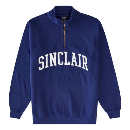 Sinclair Arch Logo Quarter-Zip Navy