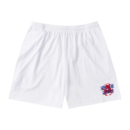 Sinclair Mesh Shorts White