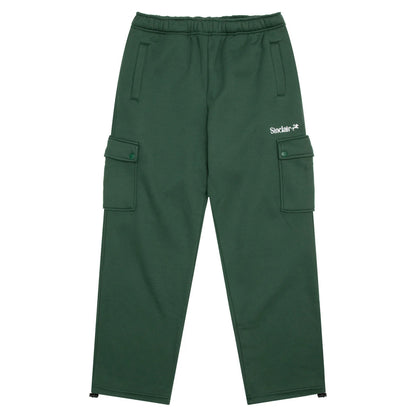 Sinclair The Texture Cargo Sweatpants Forest Green