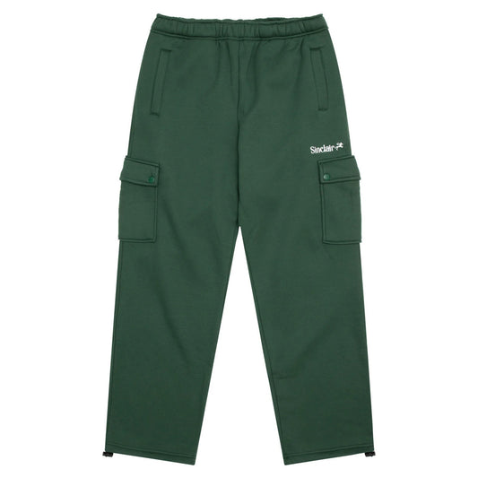 Sinclair The Texture Cargo Sweatpants Forest Green