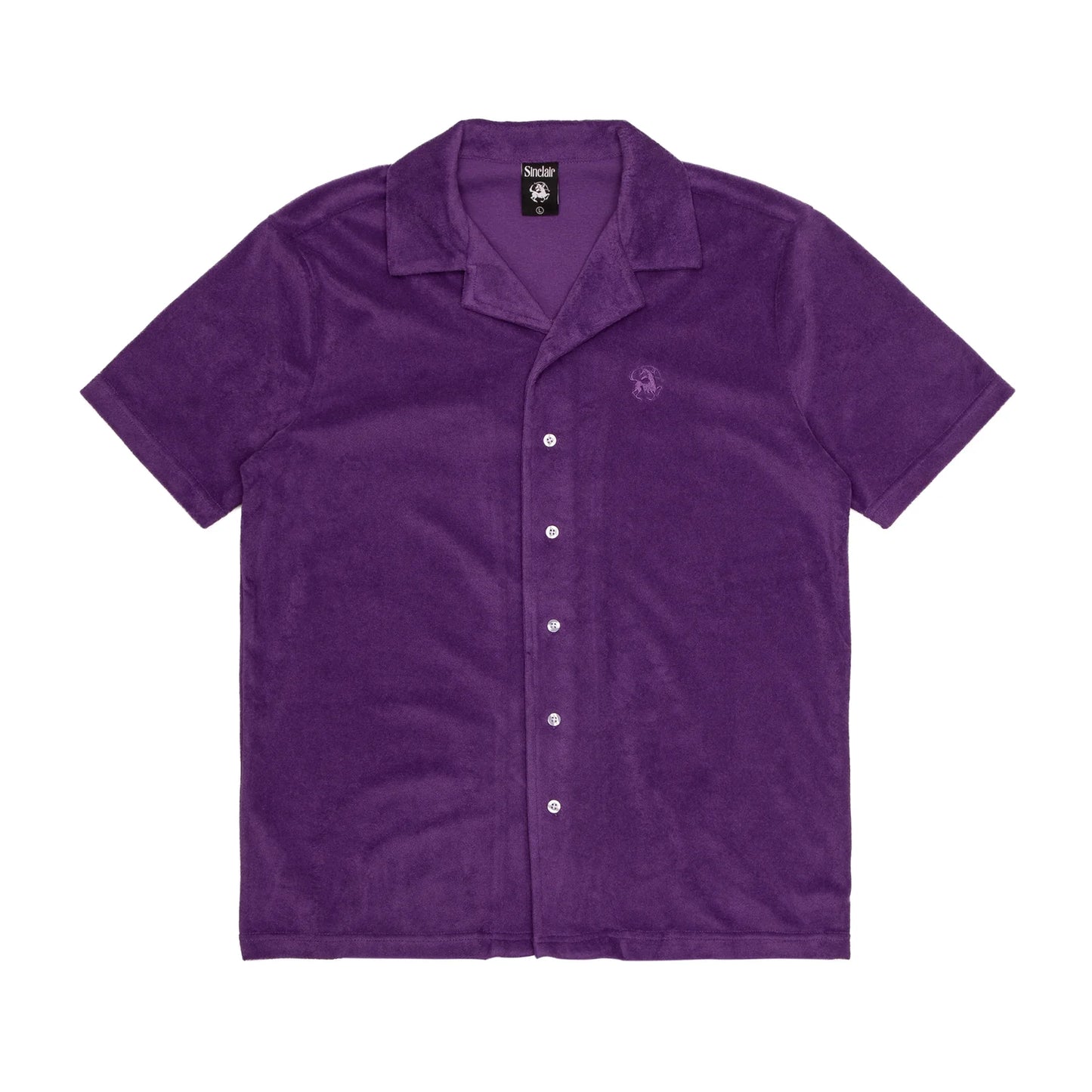 Sinclair Camp Shirt Purple