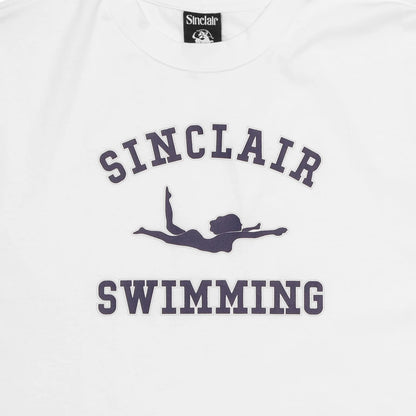 Sinclair Swimming Tee White