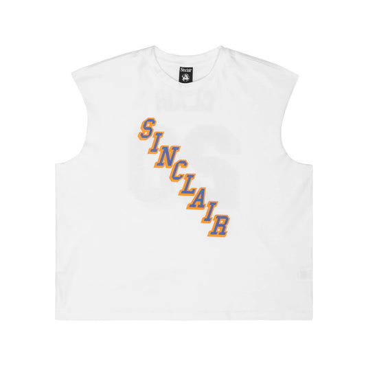 Sinclair Hockey Muscle Tee White