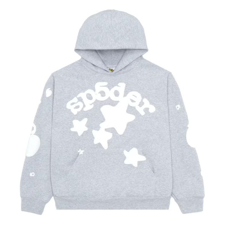 Sp5der Beluga Hoodie Heather Grey